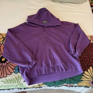 Daily Drills Oversized Zip Hoodie